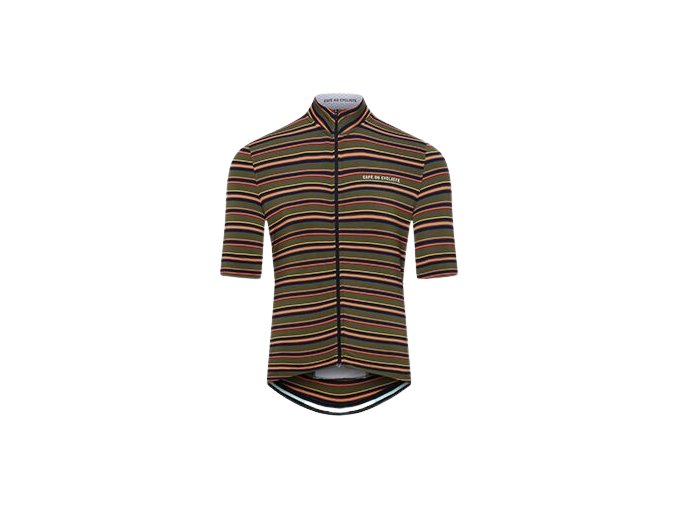 Pánský cyklo dres FRANCINE Khaki
