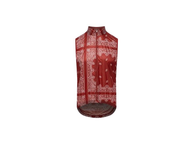 Pánská větruodolná vesta ATELIER SAVANNA Červená