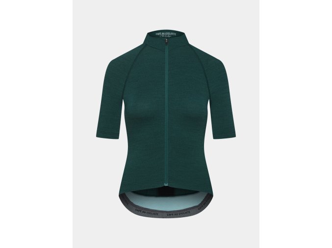 Dámský cyklo dres MERINO MARINA Dark Sea Temné moře