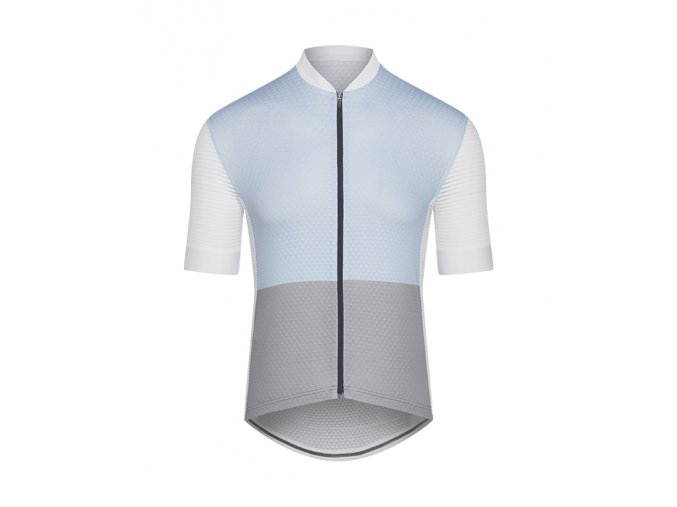 Pánský cyklo dres MICHELINE Light blue Grey Světle modrá a šedá