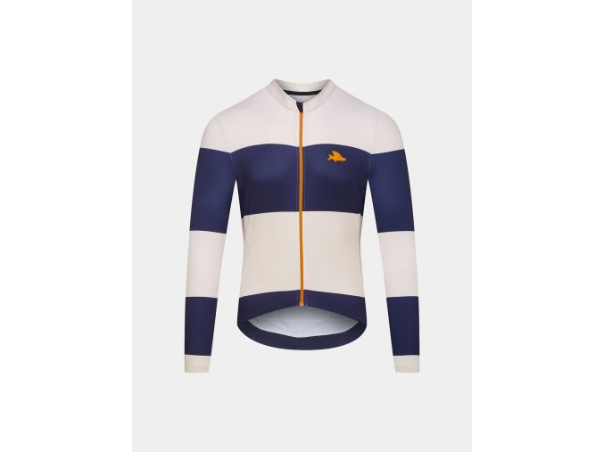 Pánský cyklistický dres pro vysoké intenzity RACE CONSTANCE Navy Chalk Námořnická modrá a křída