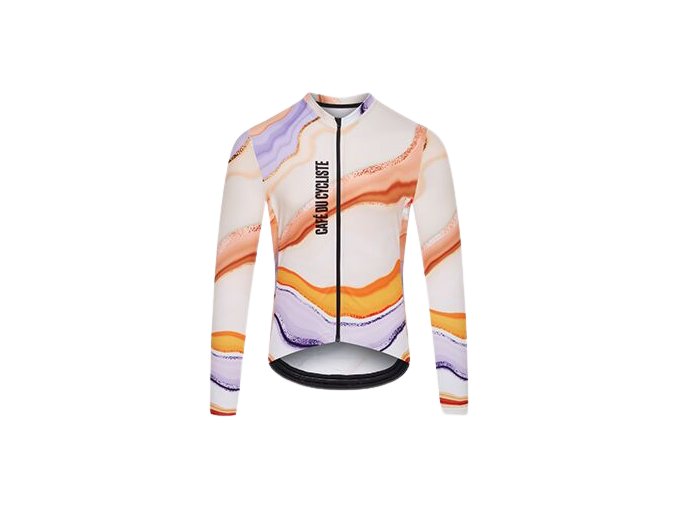 Pánský cyklo dres s dlouhým rukávem RACE ATELIER ALEXINE Onyx