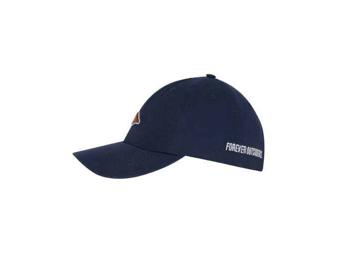 Baseballová čepice z organické bavlny UNISEX Navy Námořnická modrá