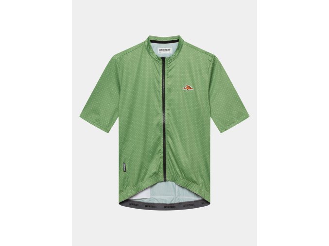 Pánský cyklo dres FLEURETTE V2 Cactus Green Zelený kaktus