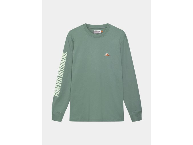 Bavlněné tričko s dlouhým rukávem MARIA UNISEX Scots Pine Borovice lesní