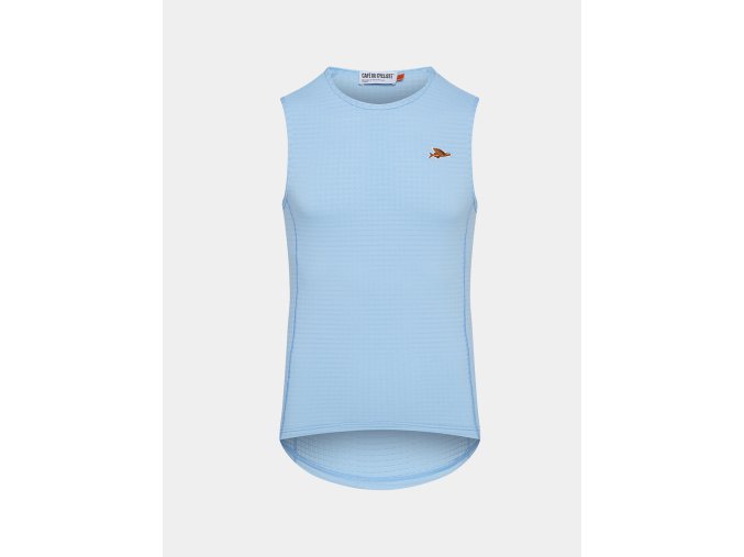 Pánský funkční cyklo nátělník COLINE Létající ryba ICE BLUE Ledově modrá
