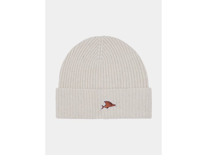 Zimní čepice Merino JOSIANE UNISEX Chalk Křída