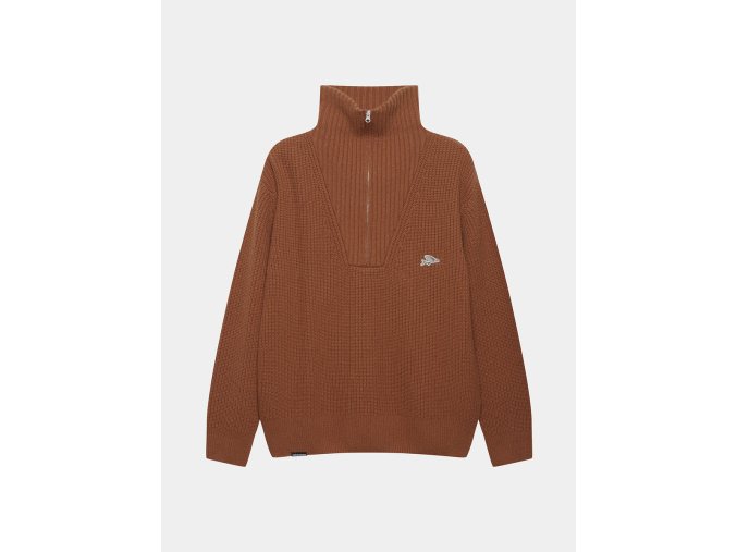 Svetr z vlněné směsi ALINA UNISEX CASHEW Kešu ořechy
