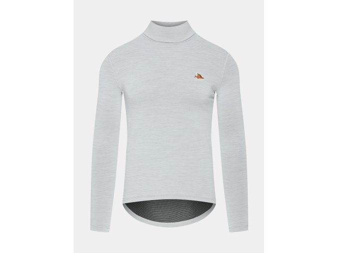 Pánský funkční rolák s dlouhým rukávem MERINO CARMEN Mountain Fog Horská mlha