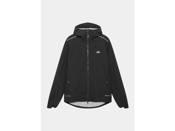 Nepromokavá bunda s kapucí VICTORIA UNISEX Black Černá