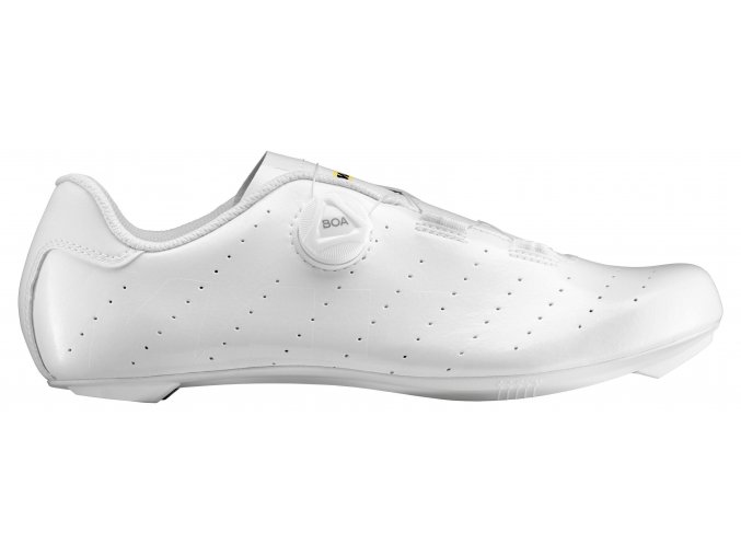 19 MAVIC silniční cyklistické tretry bílá - boty na kolo COSMIC BOA WHITE/WHITE/WHITE 406965