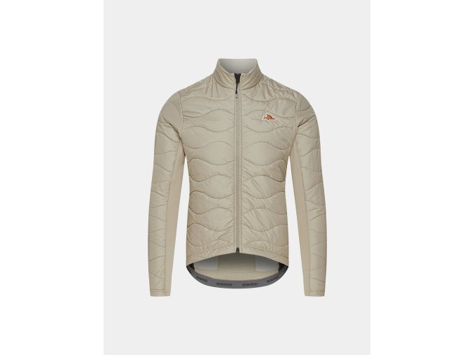 Pánská zimní cyklo bunda PRIMALOFT ALBERTINE V2 Pearl Grey Perleťově šedá
