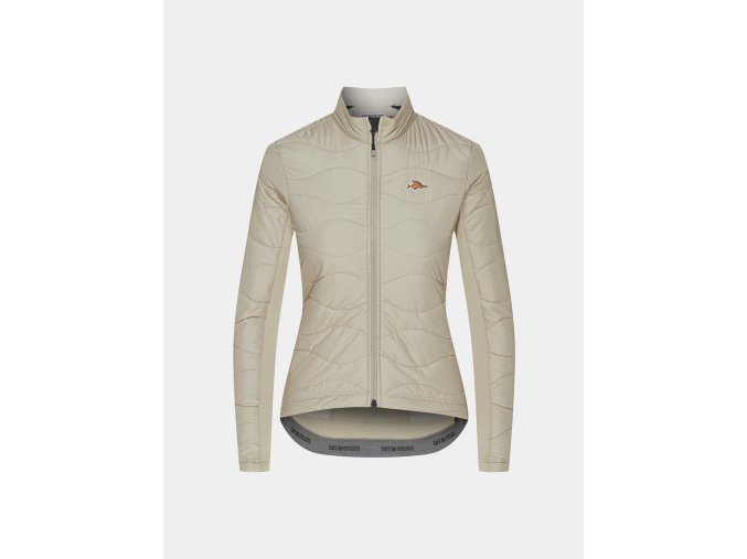 Dámská zimní cyklo bunda PRIMALOFT ALBERTINE V2 Pearl Grey Perleťově šedá