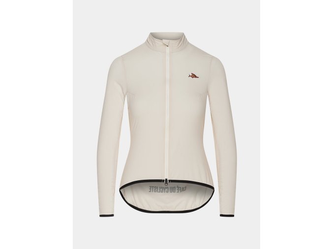 Dámská cyklistická větru odolná bunda EDITH Chalk Křída