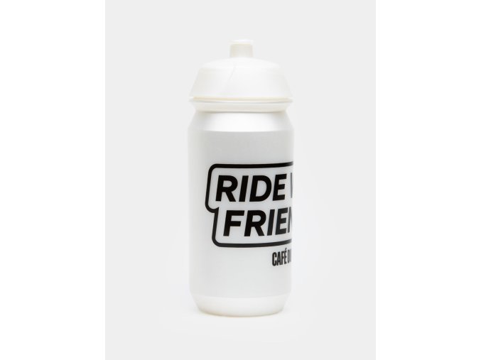 Cyklistická láhev, BIDON 500 ml RIDE WITH FRIENDS Pearl