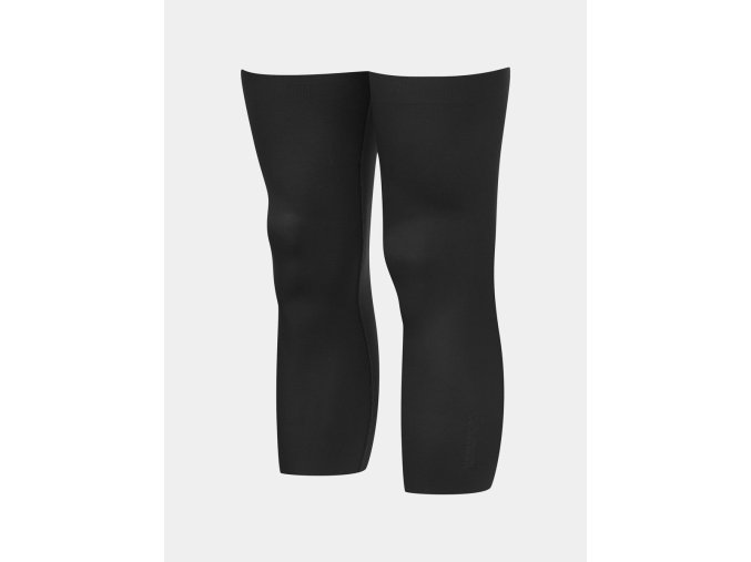 Cyklistické lehké návleky na kolena KNEE OLGA UNISEX Black Černá