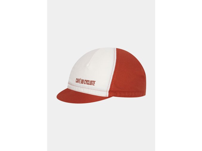 Cyklistická čepice série CLASSIC CAP GAPETTE Chalk Cinder Red Křída červený oharek