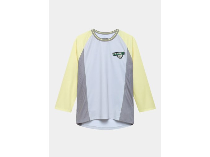 GRAVEL pánský cyklodres BARBARA V2 Scrabble Naples Yellow Grey Neapol žlutá a šedá