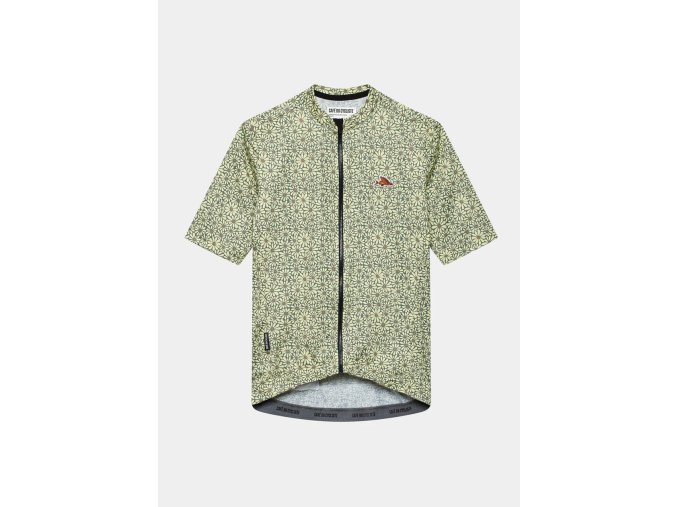 Dámský cyklo dres FLEURETTE V2 Daisy Naples Yellow Sedmikráska Neapol žlutá