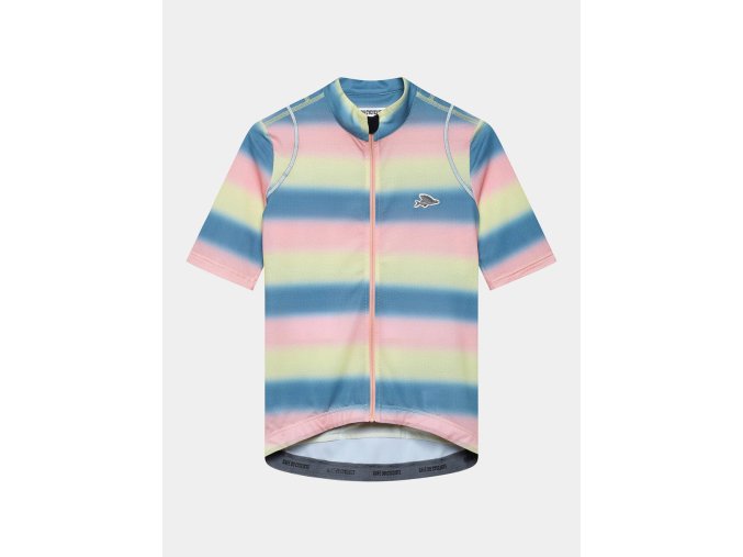 Dámský cyklo dres AUDAX MONA V2 Plush Naples Yellow Plyšová Neapolská žlutá