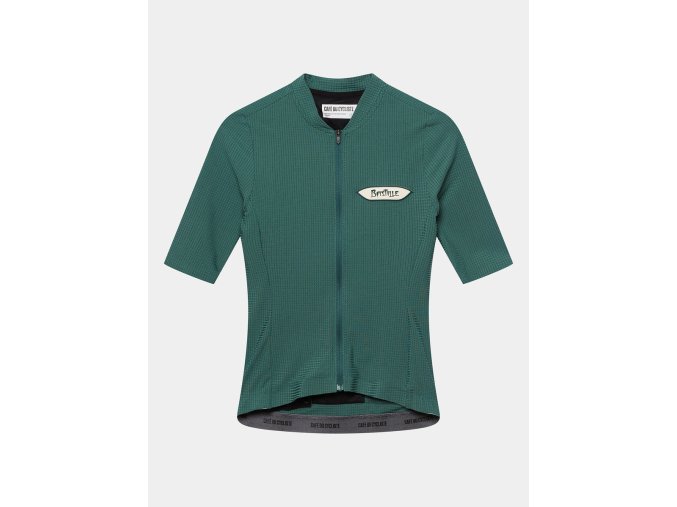 Dámský cyklo dres RACE EMELINE Bastille Edition 25 Alpine Green Alpská zelená