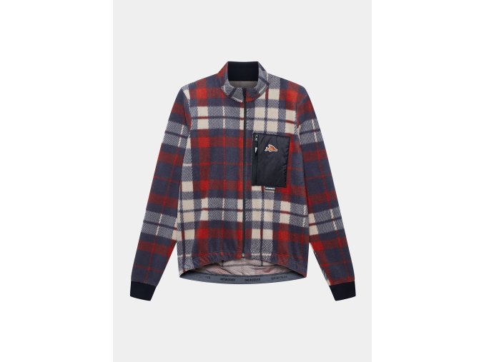 Pánský fleecový cyklo dres SOLANGE Anthracite Clay Antracit s jílem