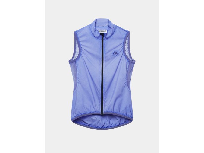Dámská cyklistická větru odolná vesta EDITH Cold Dye Verbena Studeně barvená verbena