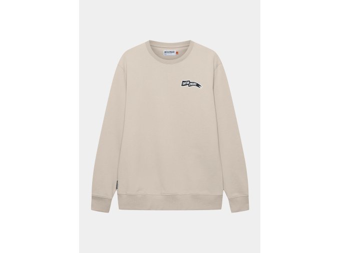 Mikina z bavlny MARLENE UNISEX Pearl Grey Perlově šedá