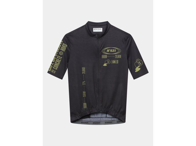 Pánský cyklistický dres COL VENTOUX Black Černá