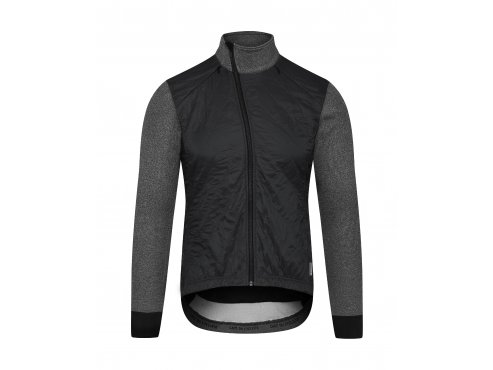 CAFÉ DU CYCLISTE - podzimní / zimní cyklistická bunda merino HEIDI černá