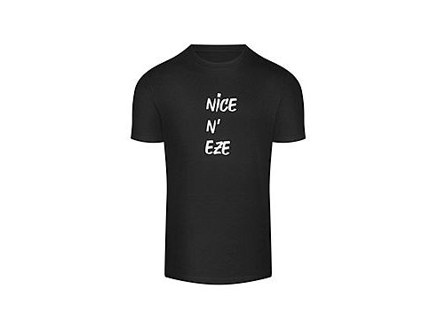 Bavlněné tričko - EZE černámen cycling tshirt nice eze[1]