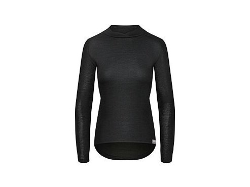 CAFÉ DU CYCLISTE - dámská cyklistická trika - triko pro ženy Merino COSETTE černá