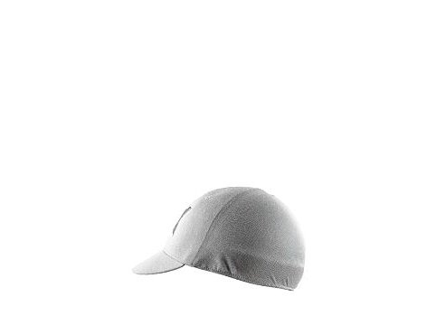 Cyklistická čepice série AUDAX Baseball Grey Šedá
