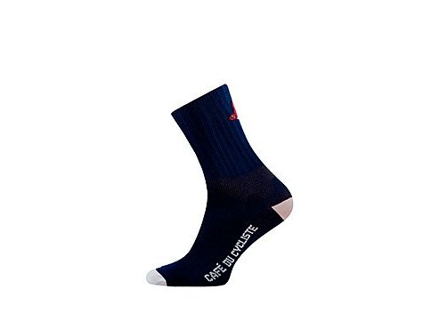 Cyklistické ponožky - GRAVEL létající ryba - námořní modrámen cycling socks flying fish navy[1]