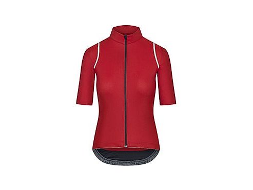 CAFÉ DU CYCLISTE dámský cyklistický dres - cyklodres merino  MONA červená