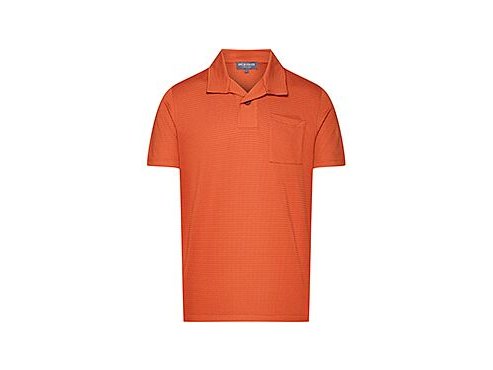 Tričko s límečkem - polokošile ROMIE - merunkově oranžovámen cycling romie apricot[1]