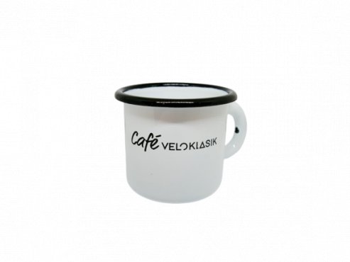 Plechový smaltovaný hrníček Café VELOKLASIK 0,25l