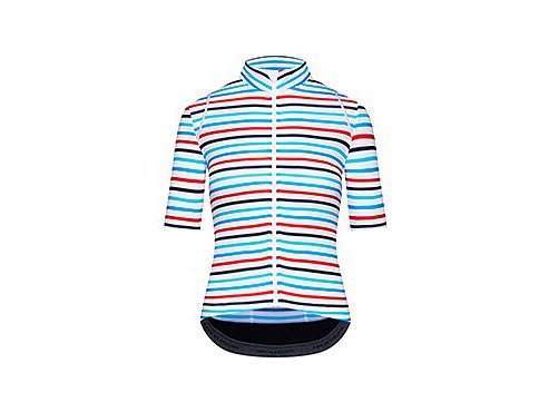 Dámský cyklo dres AUDAX MONA Parasol Blue Rouge Slunečník