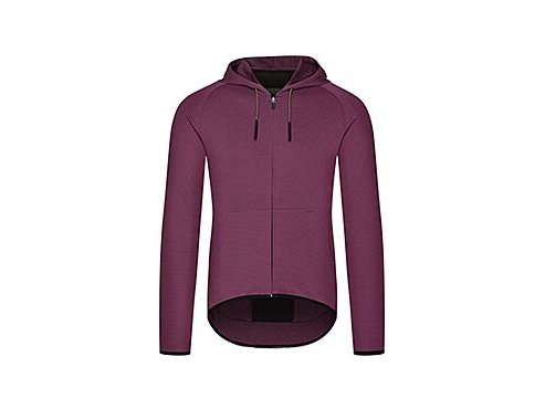 GRAVEL cyklodres s kapucí SOLENNE UNISEX fialová