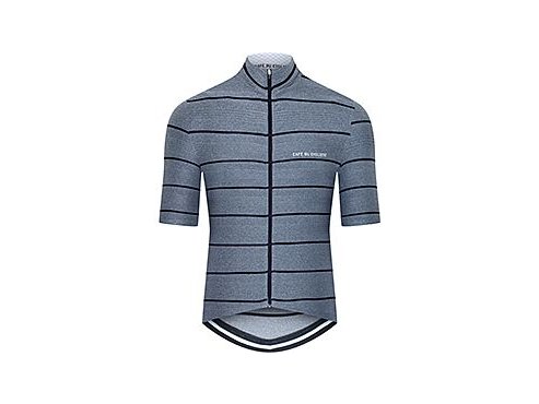 Pánský cyklo dres FRANCINE Dvojitá šedá