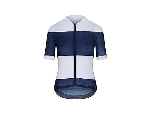 Dámský cyklo dres ultralehký ANGELINE námořní modrá a bílá
