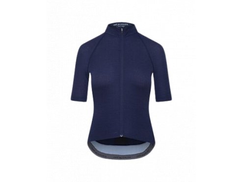 Dámský cyklo dres MERINO MARINA námořní modrá
