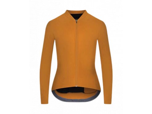 Dámský cyklo dres s dlouhým rukávem RACE AUDREY Cinnamon Skořice