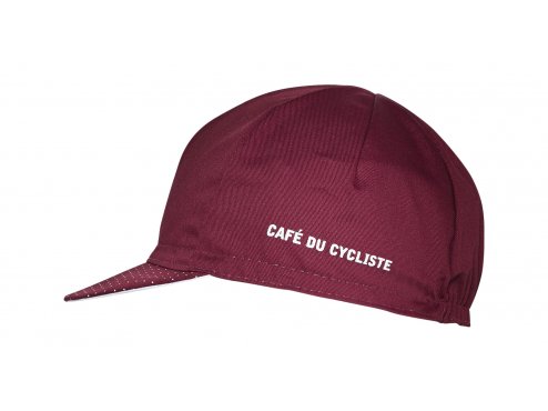 CAFÉ DU CYCLISTE - Cyklistická čepice na kolo - CYCLING CAP CLASSIC červená