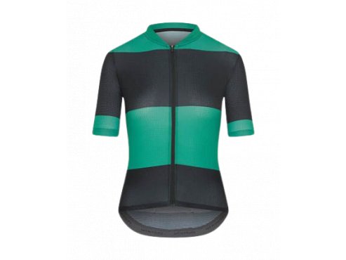 Dámský cyklo dres ultralehký RACE ANGELINE Black Green Černá a zelená