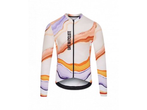 Pánský cyklo dres s dlouhým rukávem RACE ATELIER ALEXINE Onyx