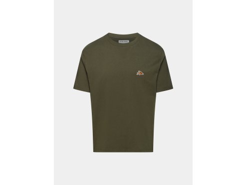 Bavlněné tričko ANNE UNISEX Khaki Zelená