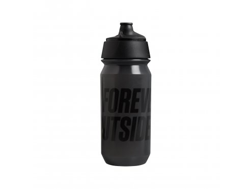 Cyklistická láhev, BIDON 500 ml FOREVER OUTSIDERS Transparent Black