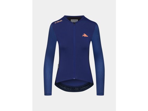 Dámský cyklo dres pro vysoké intenzity RACE ROXANE Navy Námořnická modrá