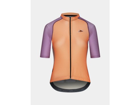 Dámský cyklo dres MERINO ANNETTE Holandský korál